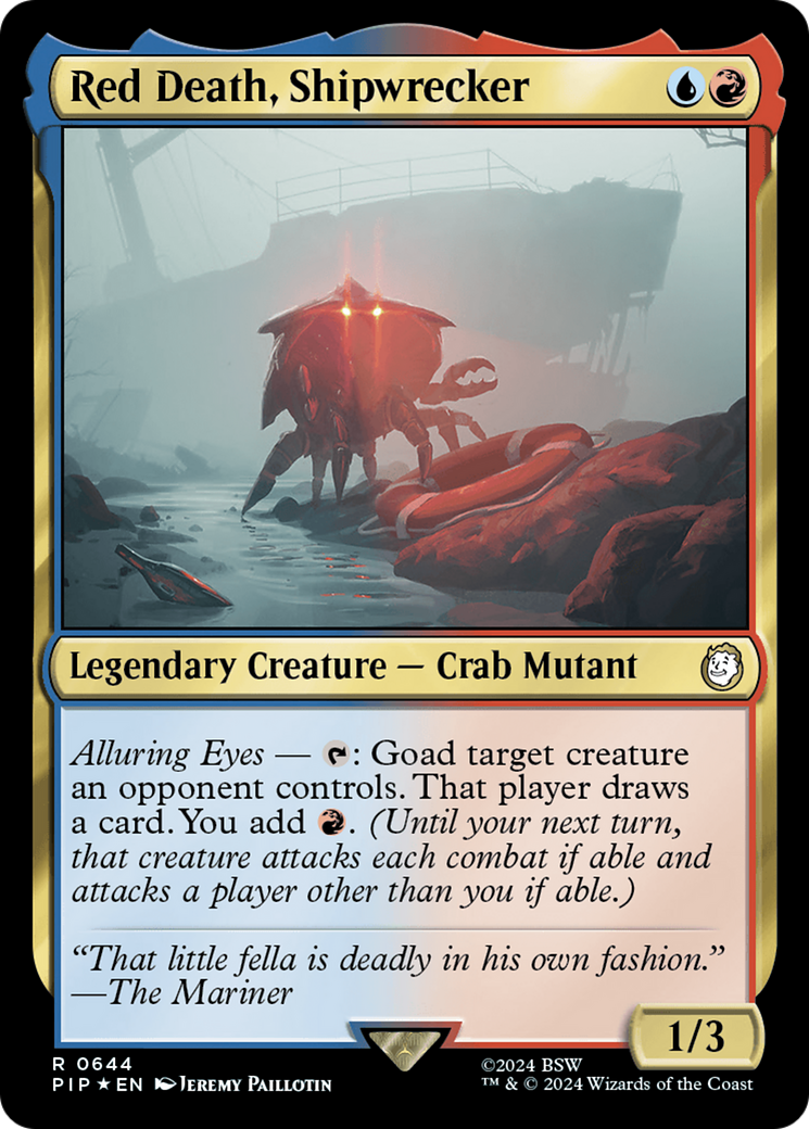 Red Death, Shipwrecker (Surge Foil) [Fallout] | RetroPlay Games
