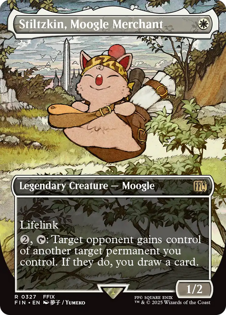 Stiltzkin, Moogle Merchant (Borderless) [FINAL FANTASY] | RetroPlay Games