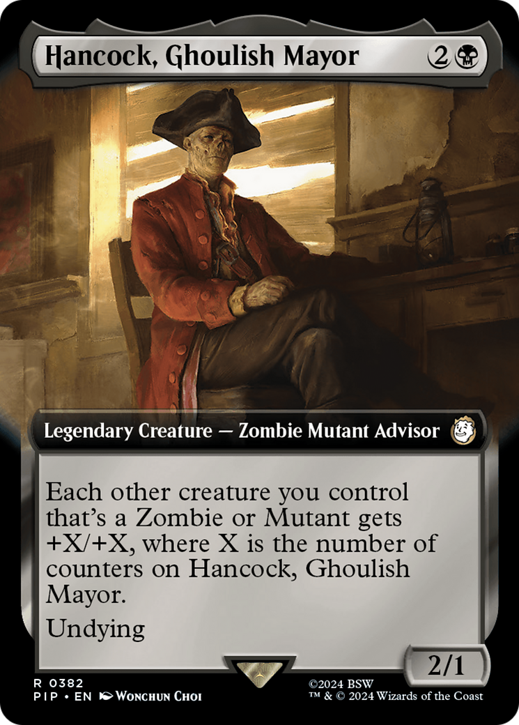 Hancock, Ghoulish Mayor (Extended Art) [Fallout] | RetroPlay Games
