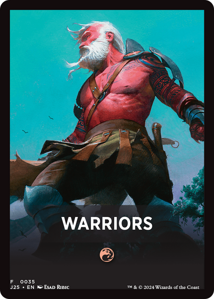 Warriors Theme Card [Foundations Jumpstart Front Cards] | RetroPlay Games