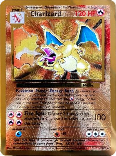 Charizard (4/102) (Celebrations Metal Card) [Celebrations: 25th Anniversary] | RetroPlay Games