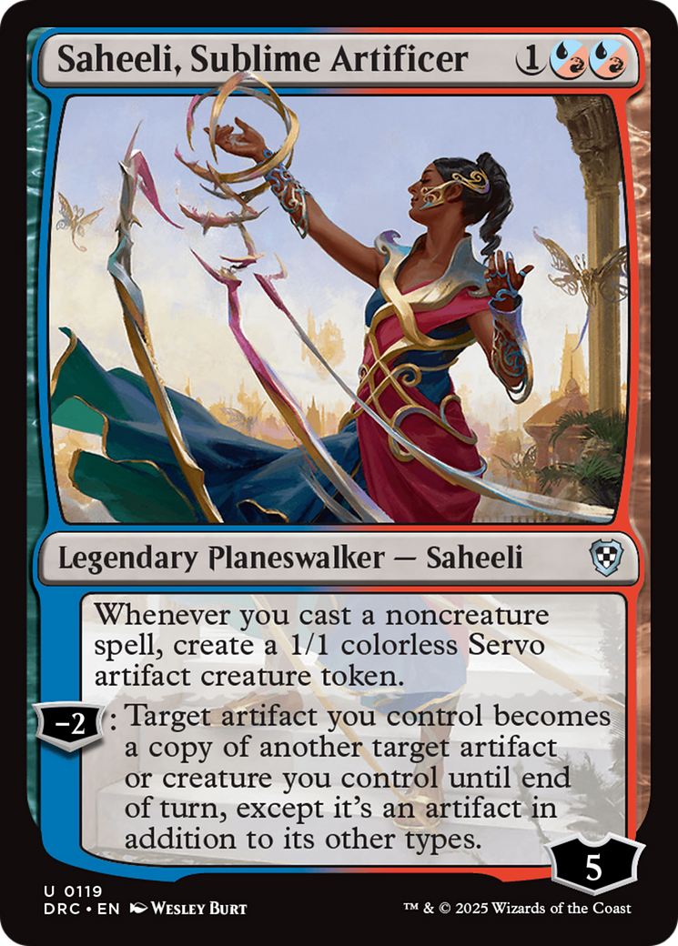 Saheeli, Sublime Artificer [Aetherdrift Commander] | RetroPlay Games