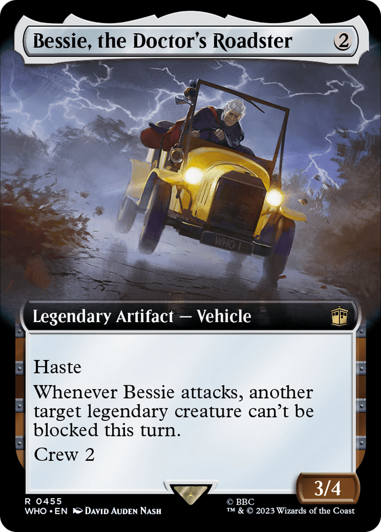 Bessie, the Doctor's Roadster (Extended Art) [Doctor Who] | RetroPlay Games