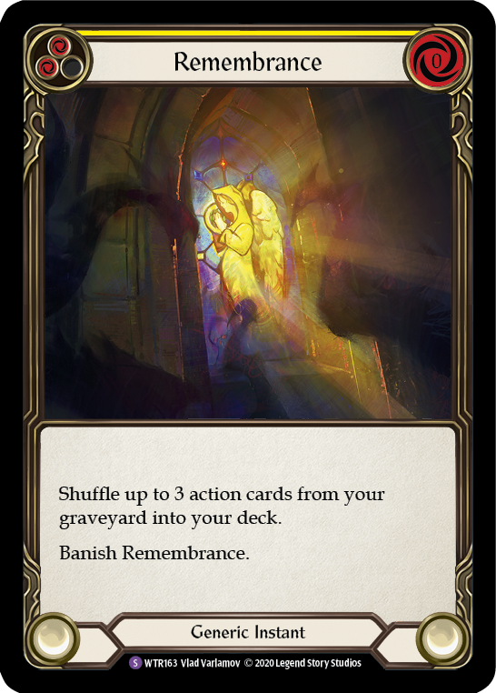 Remembrance [U-WTR163] (Welcome to Rathe Unlimited)  Unlimited Rainbow Foil | RetroPlay Games