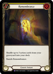 Remembrance [U-WTR163] (Welcome to Rathe Unlimited)  Unlimited Rainbow Foil | RetroPlay Games