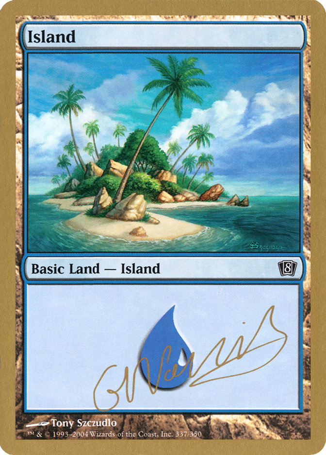 Island (gn337) (Gabriel Nassif) [World Championship Decks 2004] | RetroPlay Games