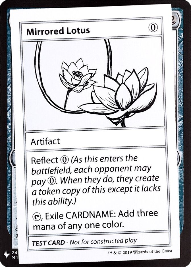 Mirrored Lotus [Mystery Booster Playtest Cards] | RetroPlay Games