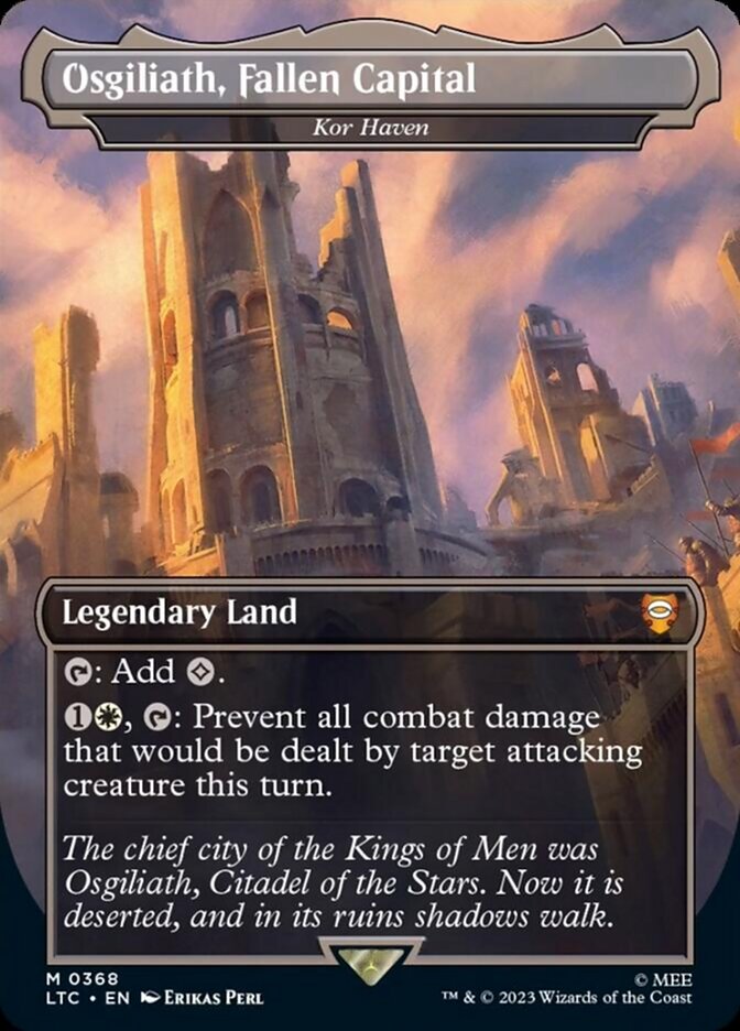 Osgiliath, Fallen Capital - Kor Haven [The Lord of the Rings: Tales of Middle-Earth Commander] | RetroPlay Games