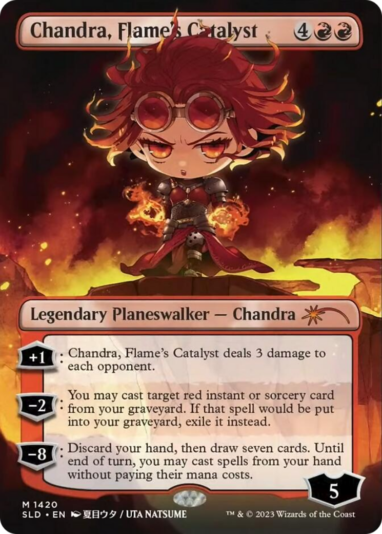 Chandra, Flame's Catalyst (Rainbow Foil) [Secret Lair Drop Series] | RetroPlay Games