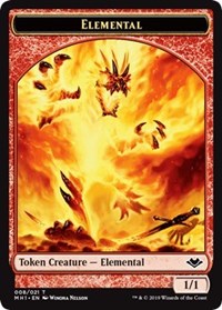 Elemental (008) // Squirrel (015) Double-Sided Token [Modern Horizons Tokens] | RetroPlay Games