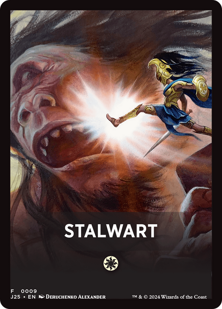 Stalwart Theme Card [Foundations Jumpstart Front Cards] | RetroPlay Games