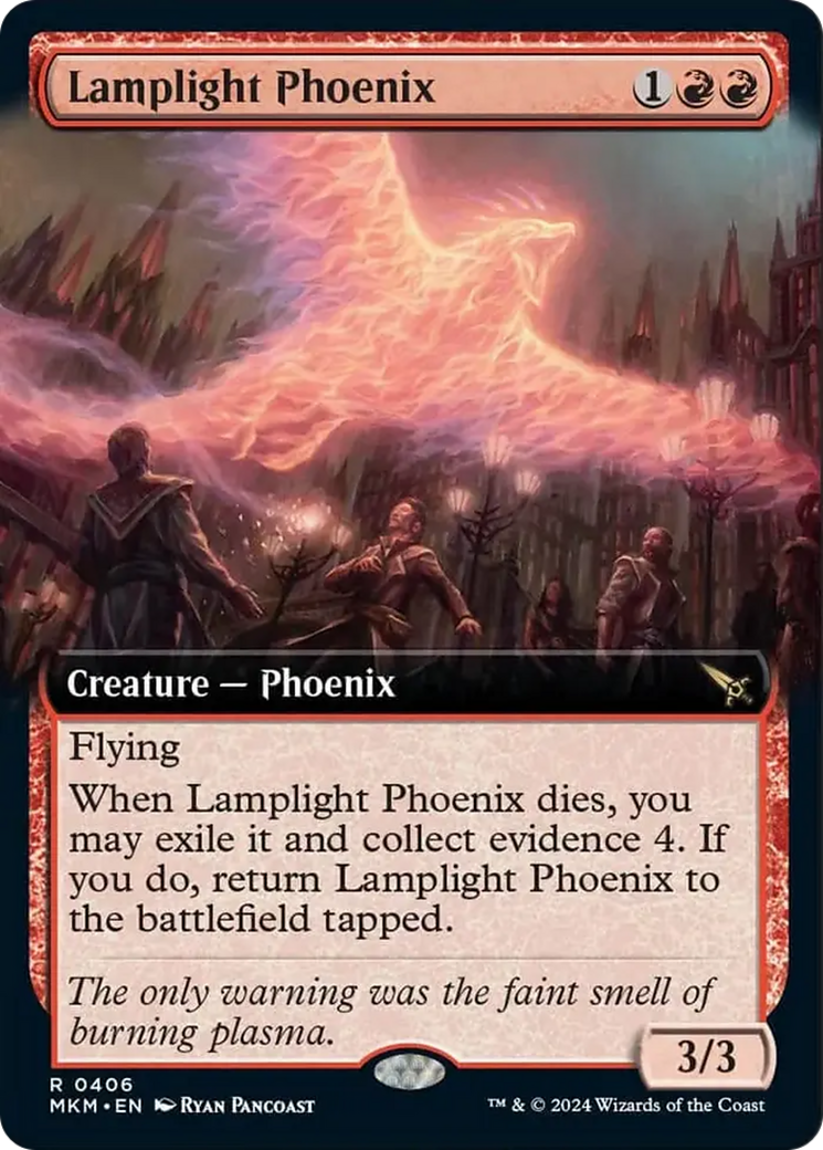Lamplight Phoenix (Extended Art) [Murders at Karlov Manor] | RetroPlay Games