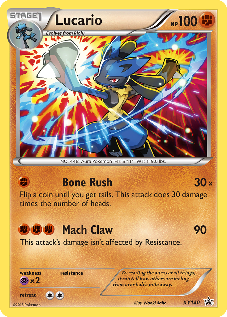 Lucario (XY140) [XY: Black Star Promos] | RetroPlay Games