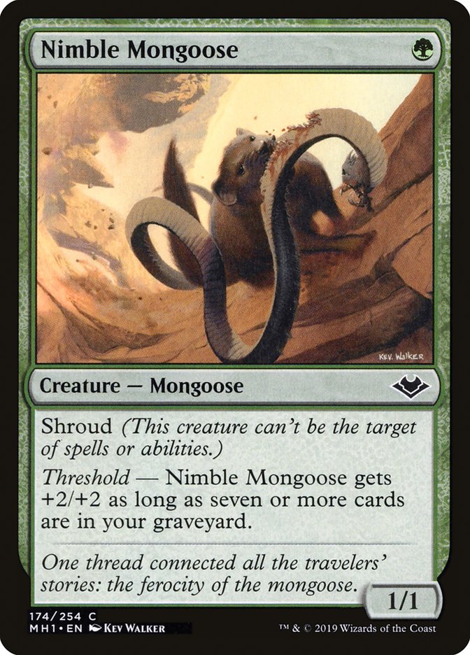 Nimble Mongoose [Modern Horizons] | RetroPlay Games