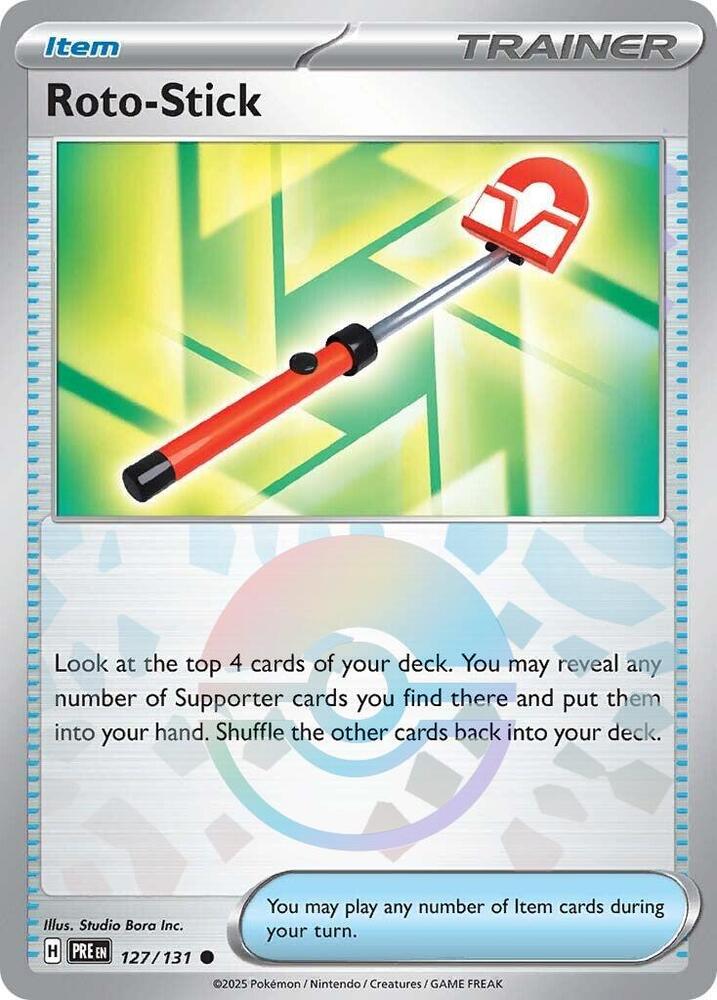 Roto-Stick (127/131) (Poke Ball Pattern) [Scarlet & Violet: Prismatic Evolutions] | RetroPlay Games