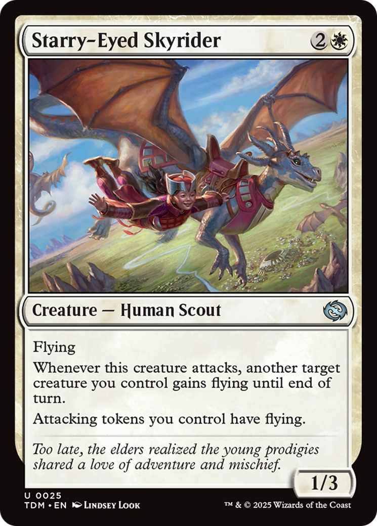 Starry-Eyed Skyrider [Tarkir: Dragonstorm] | RetroPlay Games