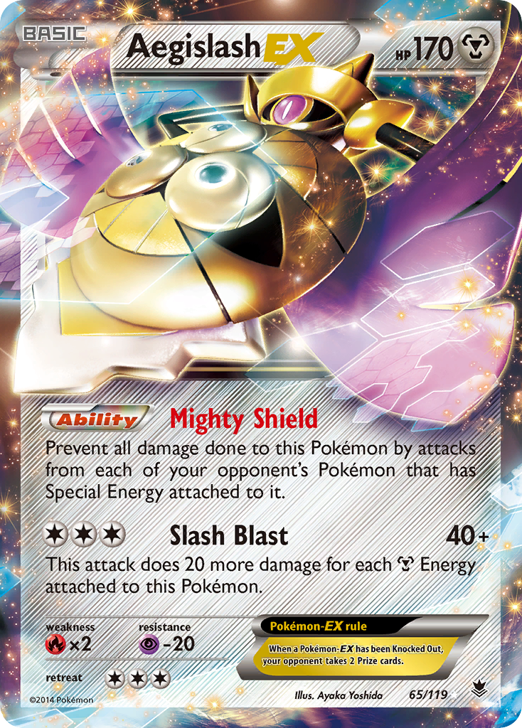 Aegislash EX (65/119) [XY: Phantom Forces] | RetroPlay Games