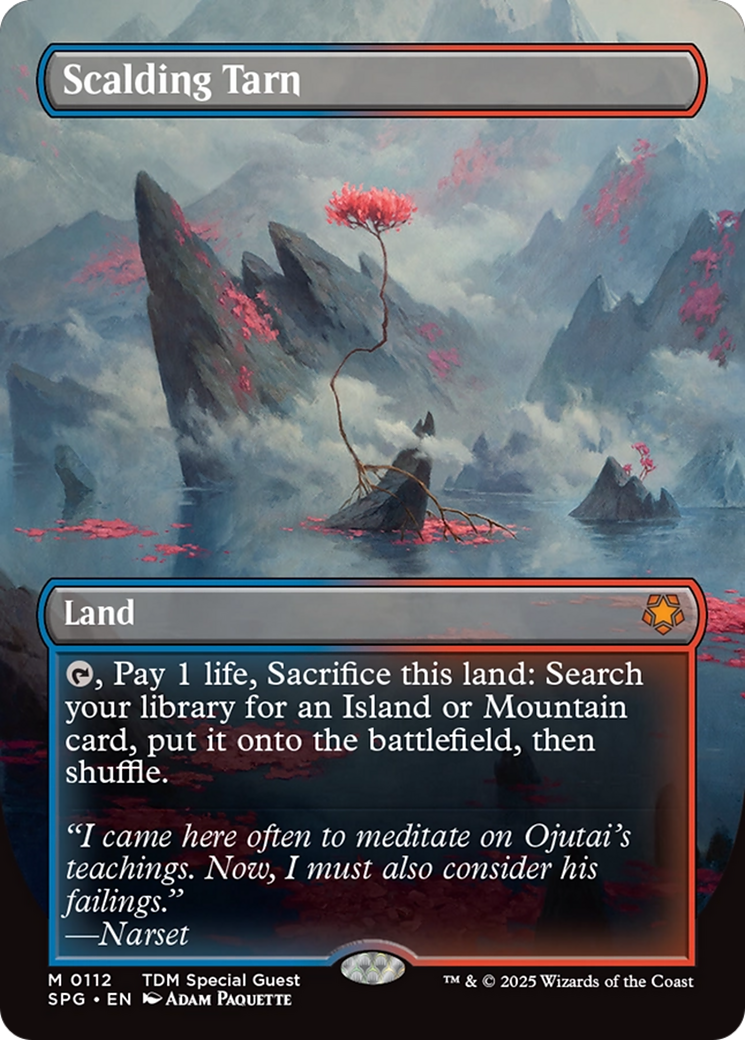 Scalding Tarn (Borderless) [Tarkir: Dragonstorm Special Guests] | RetroPlay Games