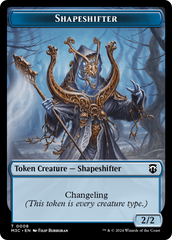 Dragon // Shapeshifter (0008) Double-Sided Token [Modern Horizons 3 Commander Tokens] | RetroPlay Games