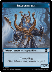 Beast (0010) // Shapeshifter (0008) Double-Sided Token [Modern Horizons 3 Commander Tokens] | RetroPlay Games