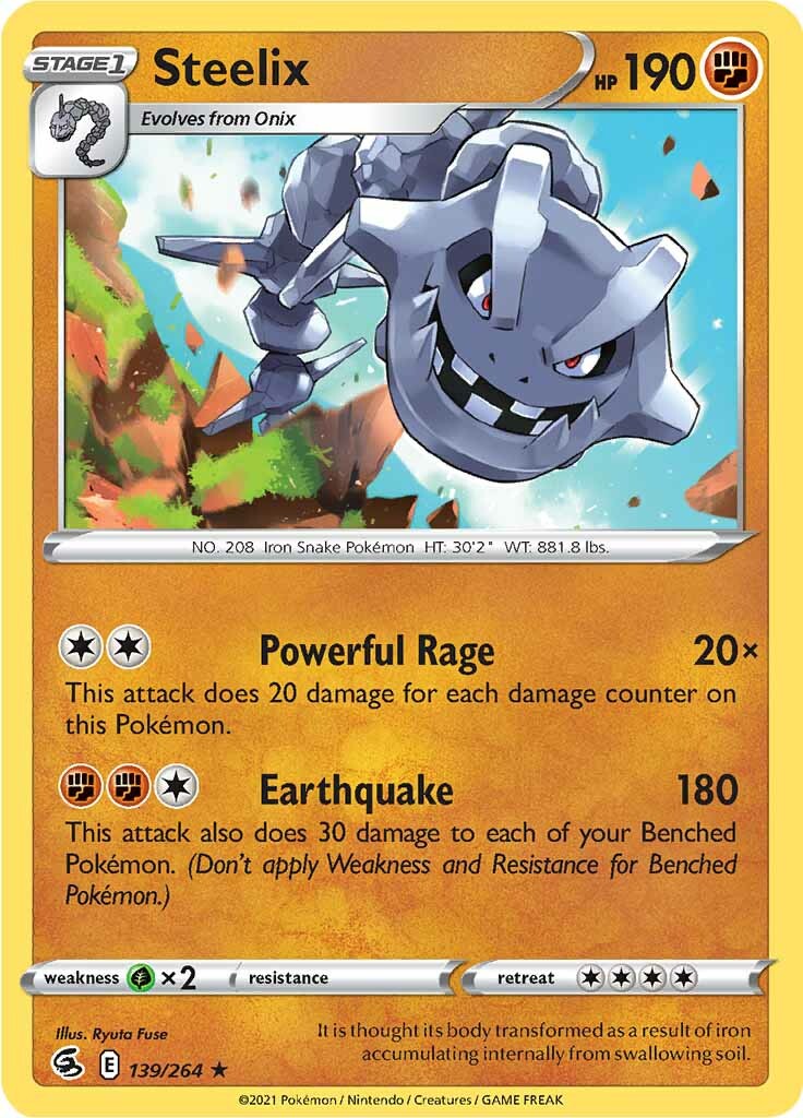 Steelix (139/264) [Sword & Shield: Fusion Strike] | RetroPlay Games