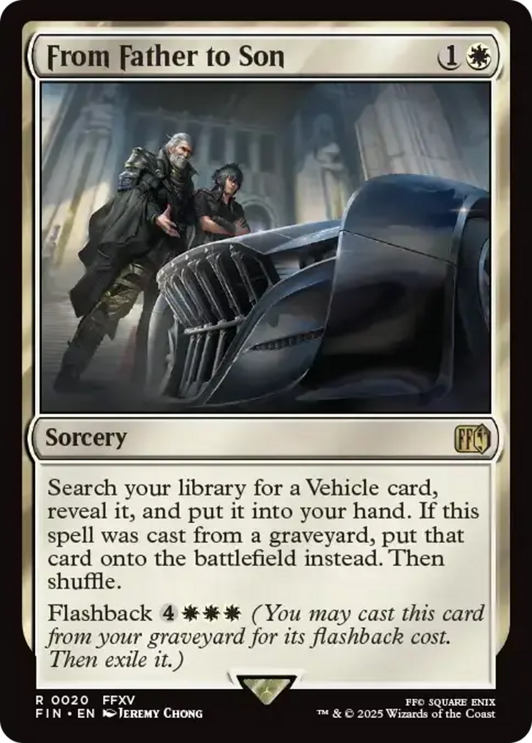 From Father to Son [FINAL FANTASY] | RetroPlay Games