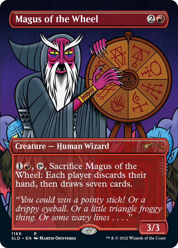 Magus of the Wheel (Borderless) [Secret Lair Drop Series] | RetroPlay Games