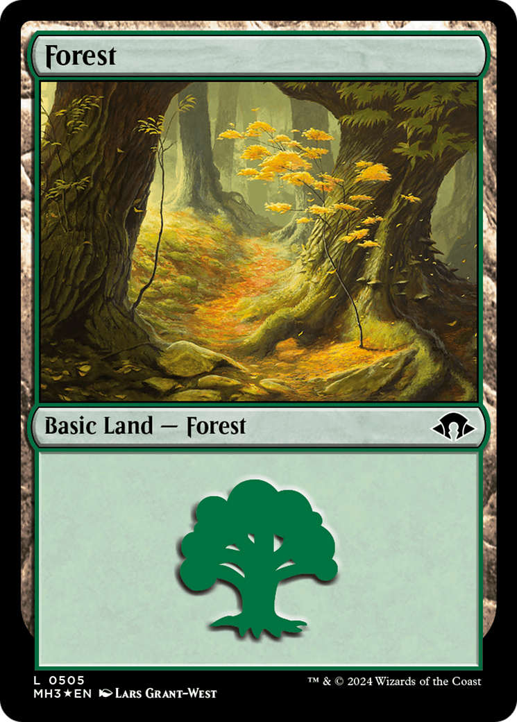 Forest (0505) (Ripple Foil) [Modern Horizons 3] | RetroPlay Games