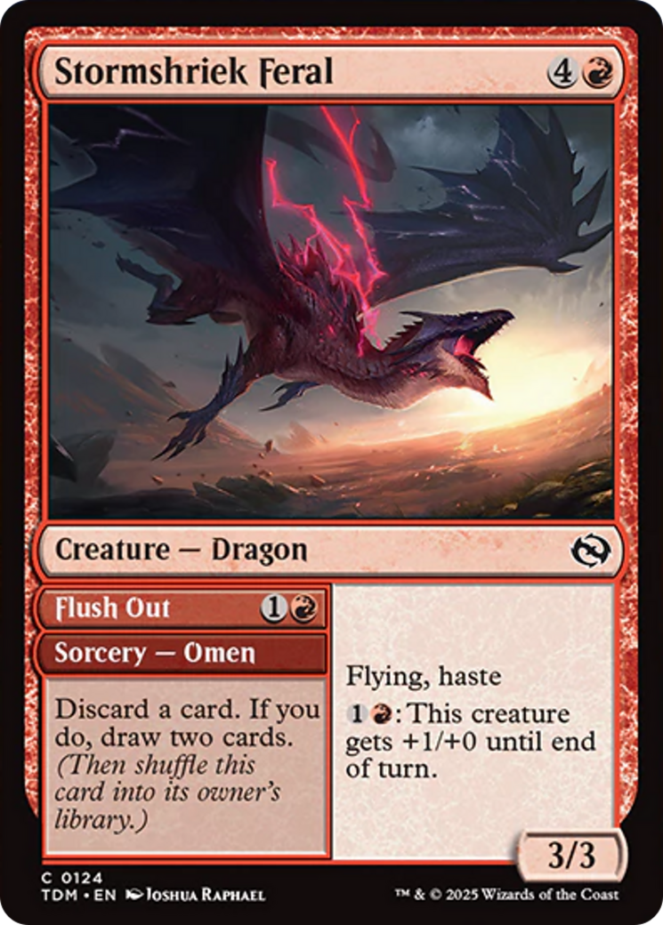 Stormshriek Feral [Tarkir: Dragonstorm] | RetroPlay Games
