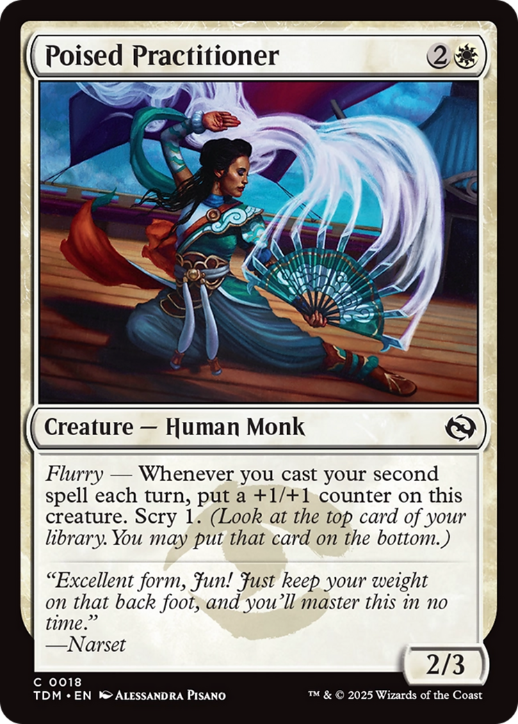 Poised Practitioner [Tarkir: Dragonstorm] | RetroPlay Games