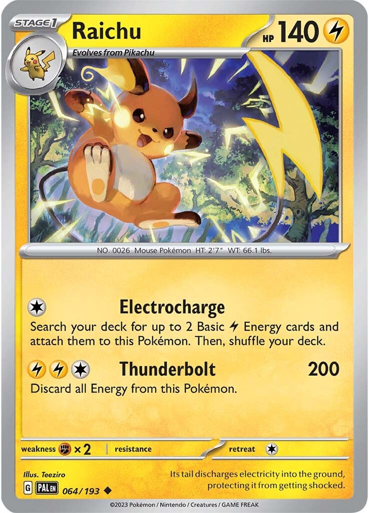 Raichu (064/193) [Scarlet & Violet: Paldea Evolved] | RetroPlay Games