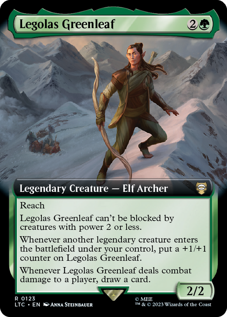 Legolas Greenleaf (Extended Art) [The Lord of the Rings: Tales of Middle-Earth Commander] | RetroPlay Games