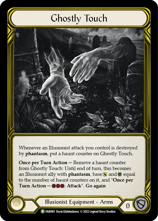 Ghostly Touch (Golden) [FAB085] (Promo)  Cold Foil | RetroPlay Games