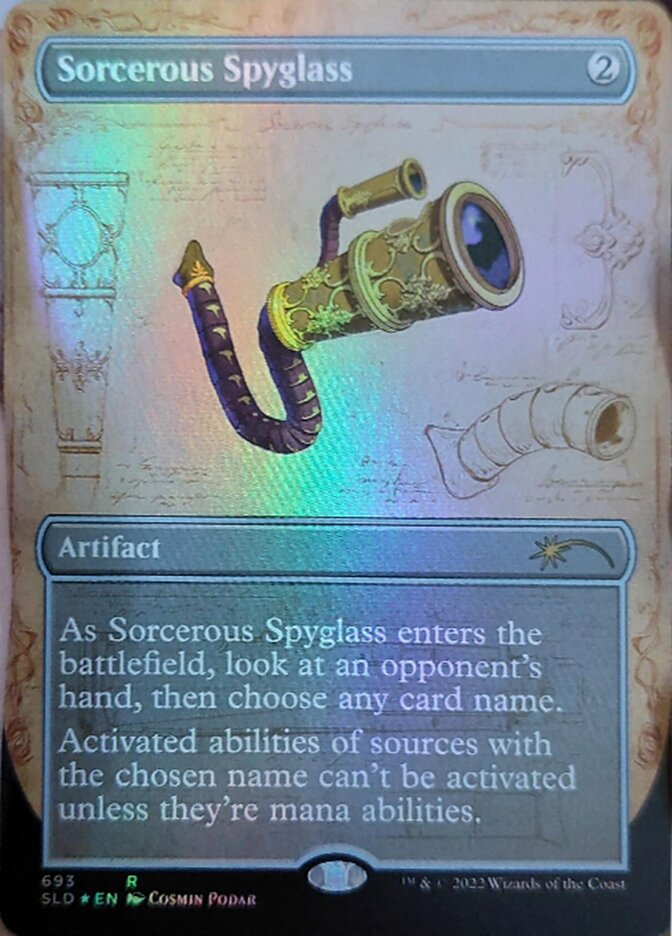 Sorcerous Spyglass (Blueprint) [Secret Lair Drop Promos] | RetroPlay Games