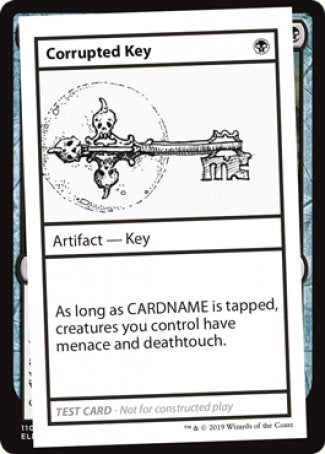 Corrupted Key (2021 Edition) [Mystery Booster Playtest Cards] | RetroPlay Games