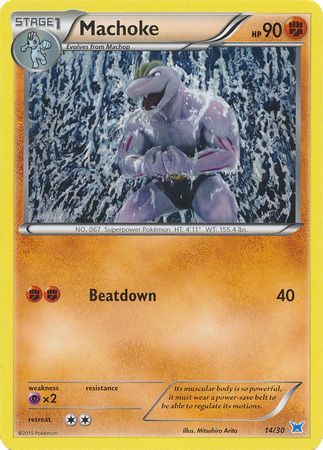 Machoke (14/30) [XY: Trainer Kit 2 - Latios] | RetroPlay Games