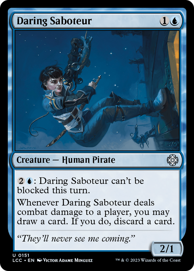 Daring Saboteur [The Lost Caverns of Ixalan Commander] | RetroPlay Games