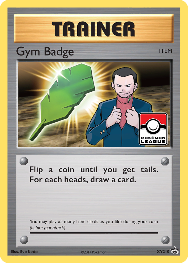 Gym Badge (XY210) (Giovanni) [XY: Black Star Promos] | RetroPlay Games