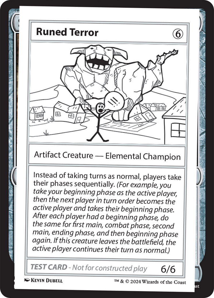 Runed Terror [Mystery Booster 2 Playtest Cards] | RetroPlay Games