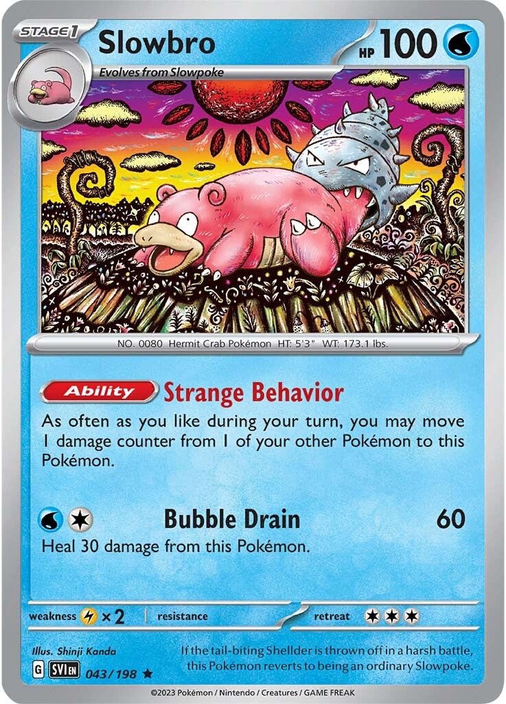 Slowbro (043/198) [Scarlet & Violet: Base Set] | RetroPlay Games