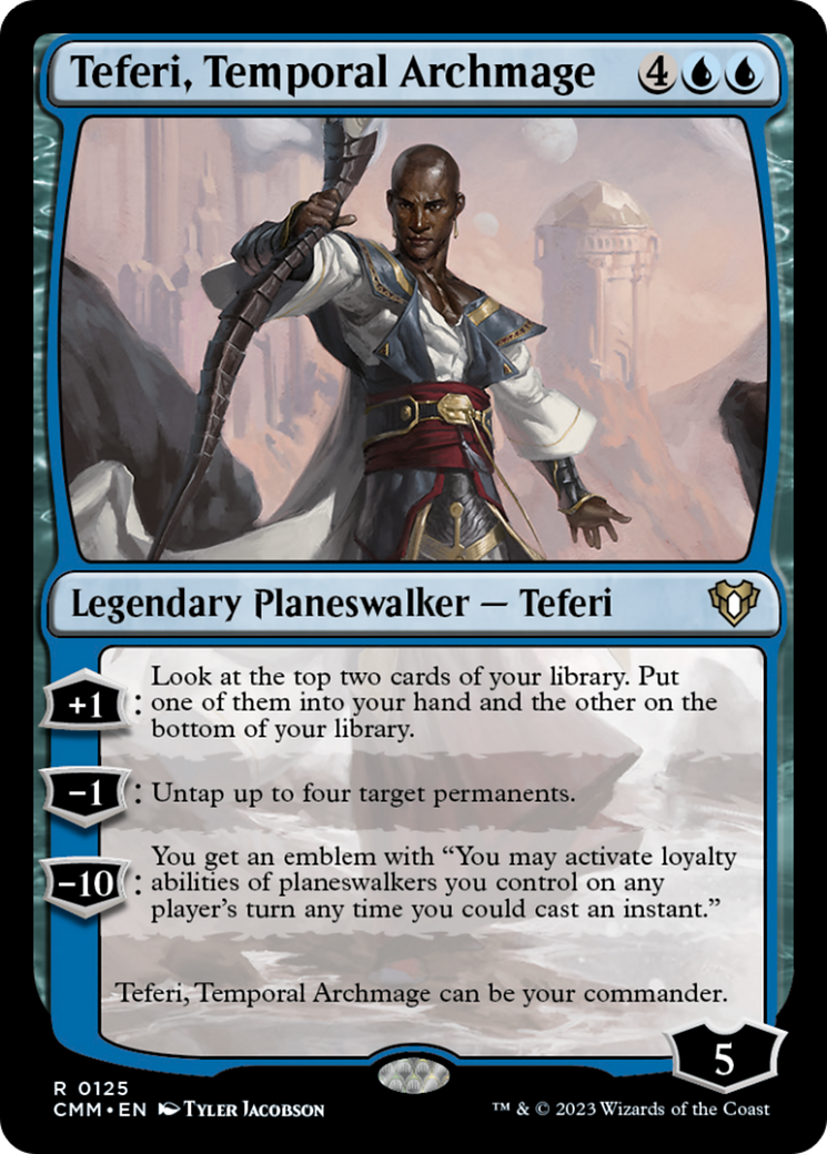 Teferi, Temporal Archmage [Commander Masters] | RetroPlay Games