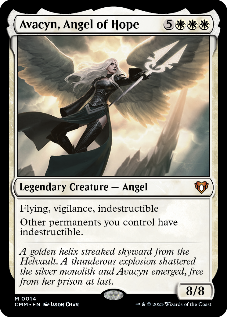 Avacyn, Angel of Hope [Commander Masters] | RetroPlay Games