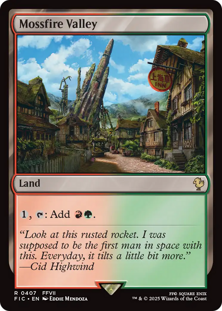 Mossfire Valley [FINAL FANTASY Commander] | RetroPlay Games