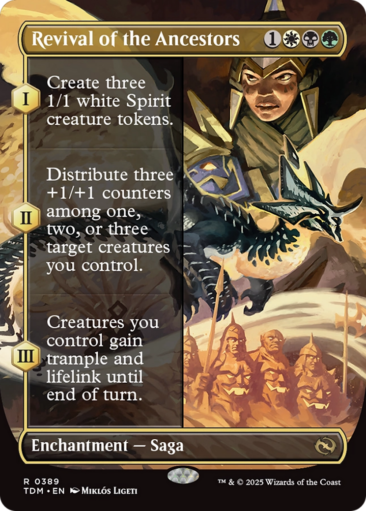 Revival of the Ancestors (Borderless) [Tarkir: Dragonstorm] | RetroPlay Games