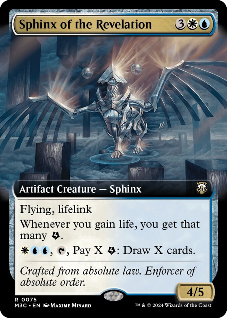 Sphinx of the Revelation (Extended Art) [Modern Horizons 3 Commander] | RetroPlay Games