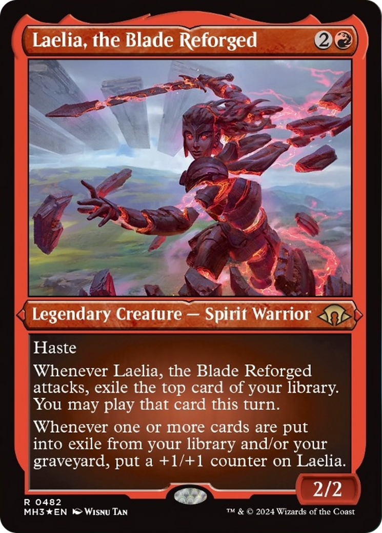 Laelia, the Blade Reforged (Foil Etched) [Modern Horizons 3] | RetroPlay Games