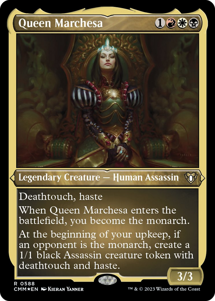 Queen Marchesa (Foil Etched) [Commander Masters] | RetroPlay Games