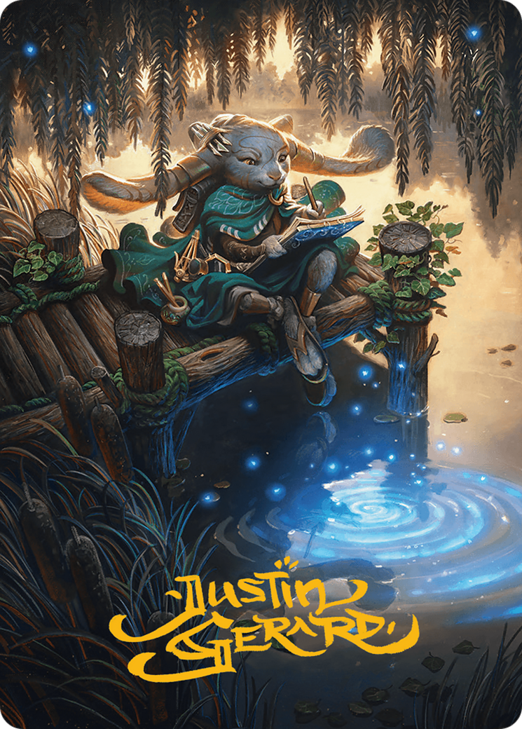 Tamiyo, Field Researcher Art Card (Gold-Stamped Signature) [Bloomburrow Art Series] | RetroPlay Games