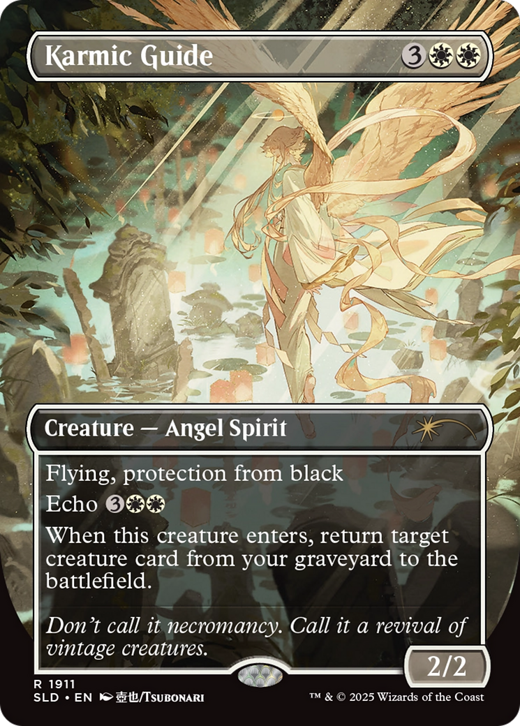 Karmic Guide (1911) (Rainbow Foil) [Secret Lair Drop Series] | RetroPlay Games