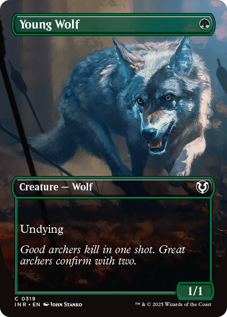 Young Wolf (Borderless) [Innistrad Remastered] | RetroPlay Games